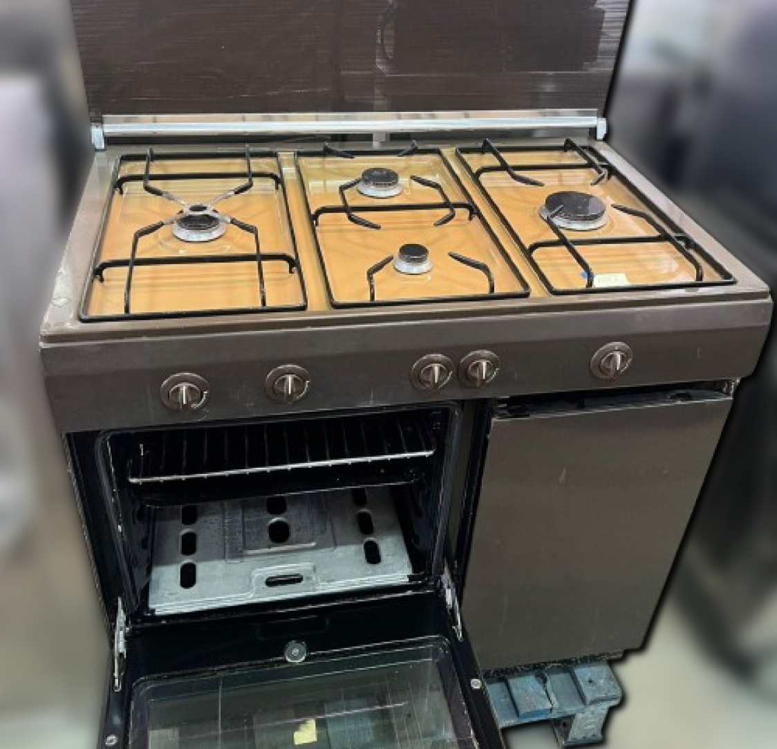 Fogão a Gás 4 Bicos com Forno Integrado