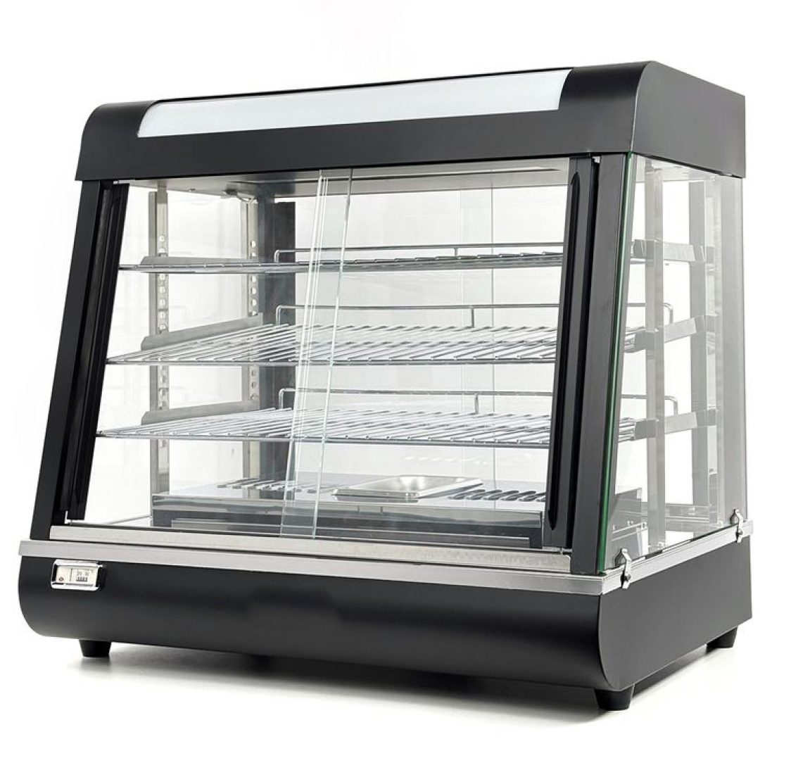 Vitrine Aquecida com 3 Prateleiras 1840W 655x437x610mm
