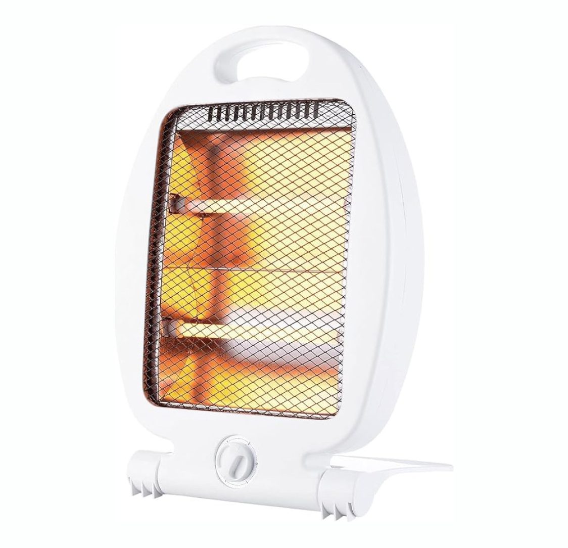 Aquecedor de Quartzo Branco 800W