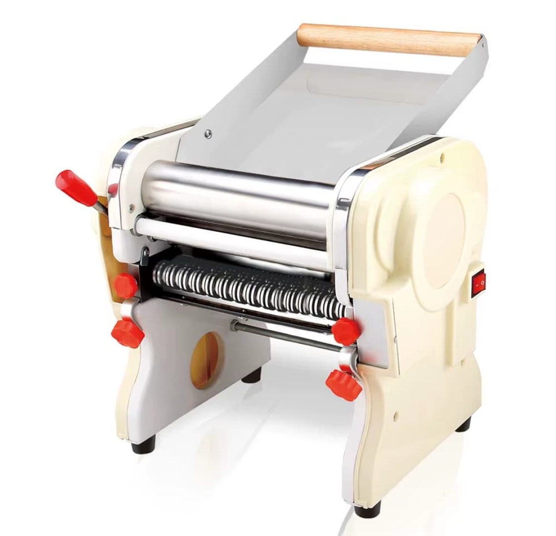 Máquina de Esticar Massa Fresca Elétrica 220mm
