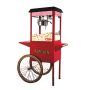 Máquina de Pipocas com Carrinho 30kg/hora 1.3 kW