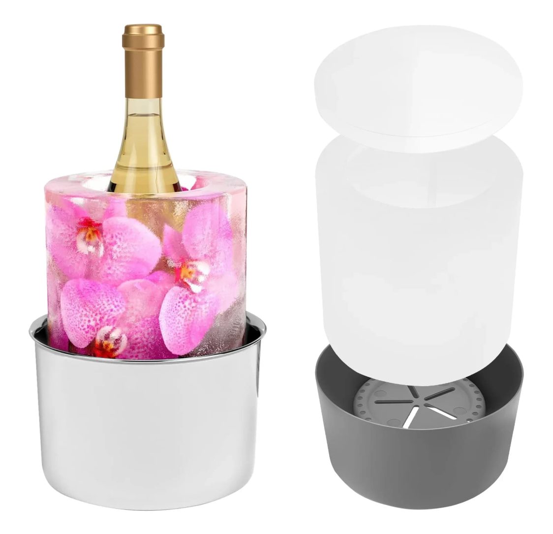 Molde de Gelo para Garrafa de Champanhe