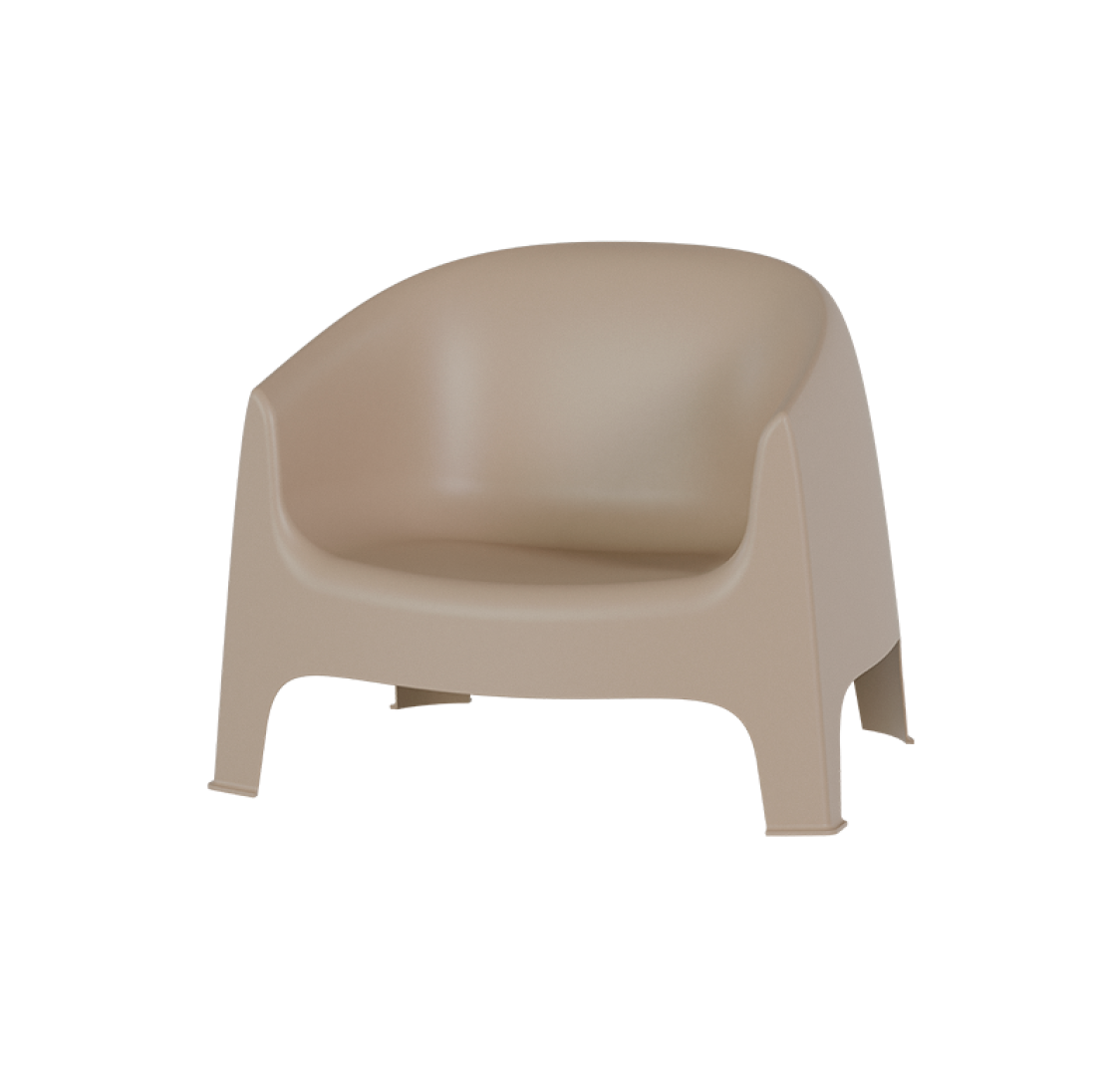 Pack de 20 unidades  Cadeira Nara Taupé