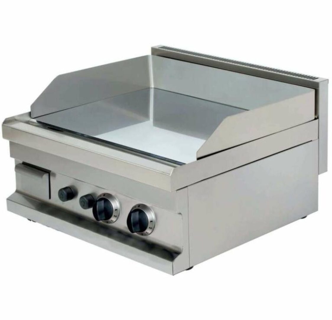 Frytop a Gás 2 x 4.8 kW 600x600x265 mm