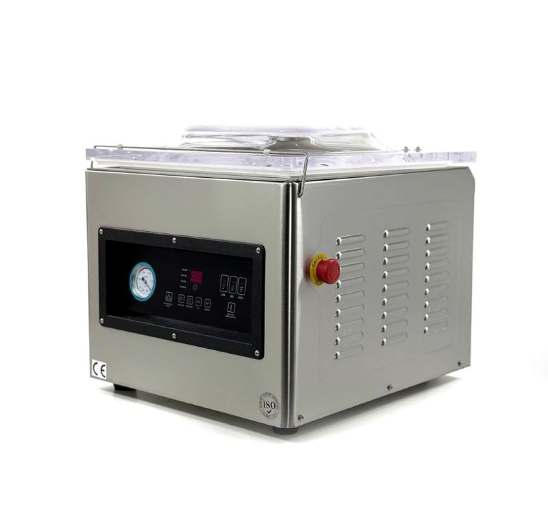 Máquina de Embalamento a Vácuo 390 mm 750W